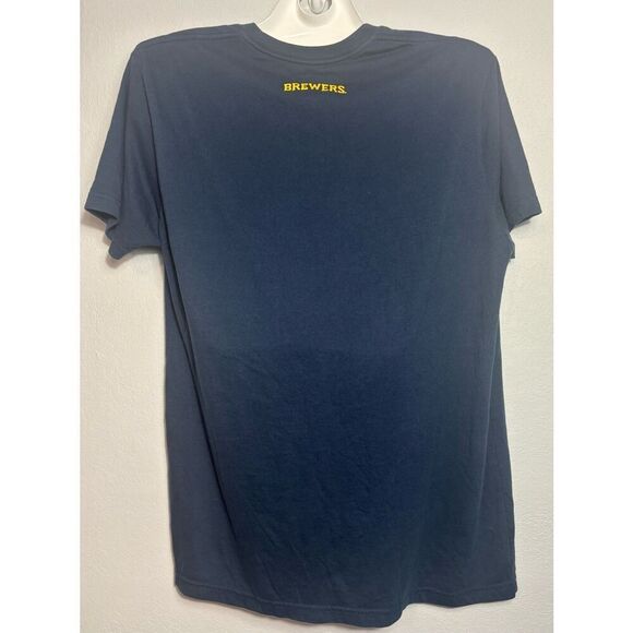 Baseballism Milwaukee Brewers Shirt Men's XXXL 3XL Blue Short Sleeve Baseball - Picture 4 of 7